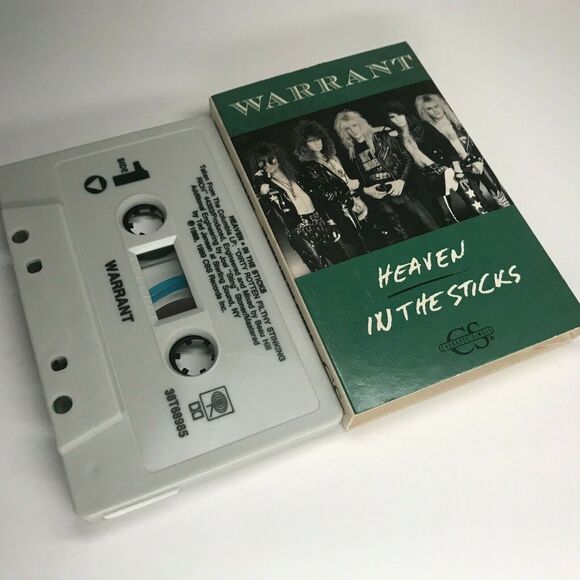 Warrant - Heaven / In The Sticks (Cassette Single 1989) - Picture 1 of 2